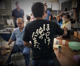 お施主様とのバーベキュー