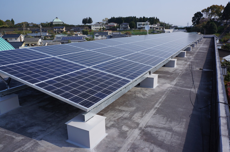 太陽光発電システム設置工事（設置容量11.4Kw）