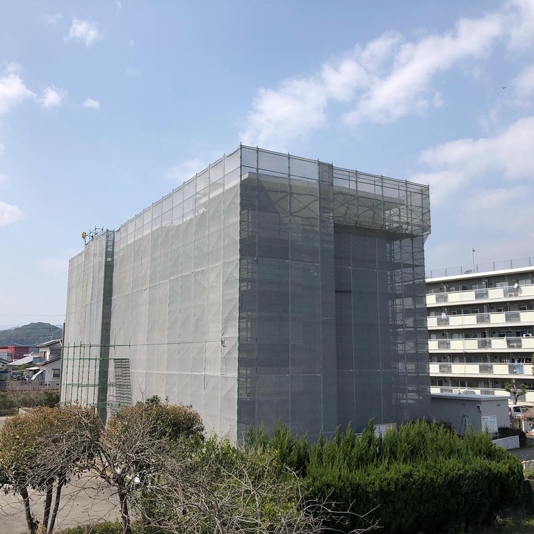 日向市　共同住宅外壁改修工事